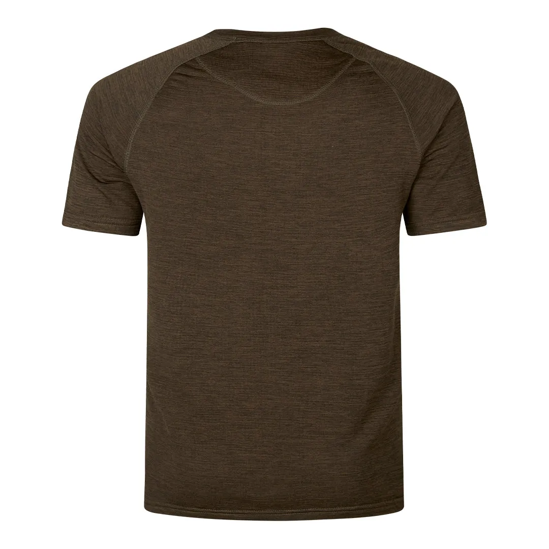 Active S/S T-Shirt - Demitasse Brown by Seeland