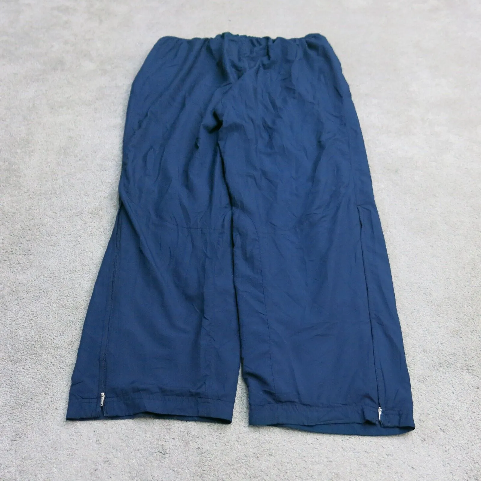 Adidas Golf Mens Activewear Sweatpant High Rise Elastic Waist Logo Blue Size 2XL