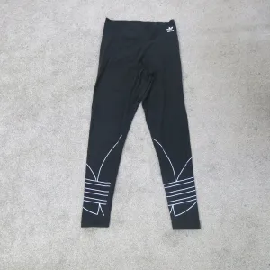 Adidas Legging Womens Medium Black Activewear Elastic Waist Lightweight Outdoors