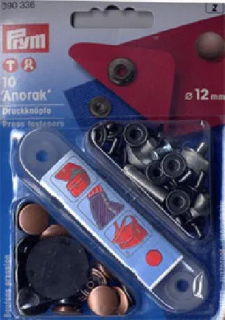 AP - Prym Anorak Poppers / Press Fasteners Kit