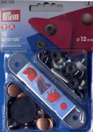 AP - Prym Anorak Poppers / Press Fasteners Kit