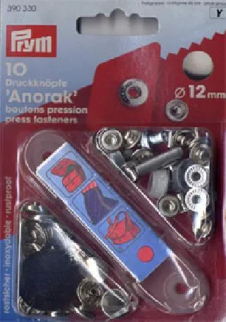 AP - Prym Anorak Poppers / Press Fasteners Kit