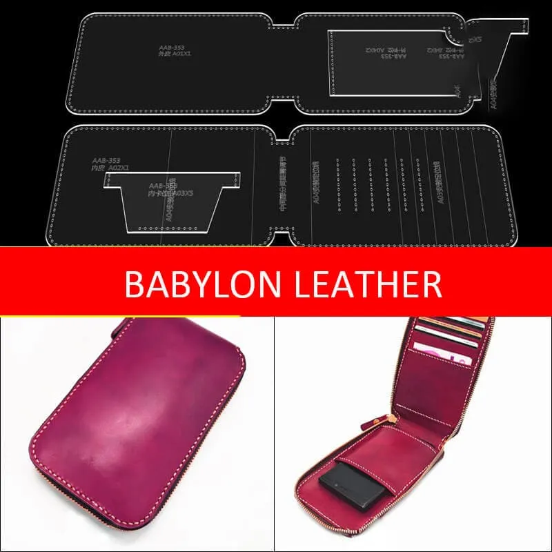 BABYLON™ Fashion Clutch Leather Gift Pattern AAB-353