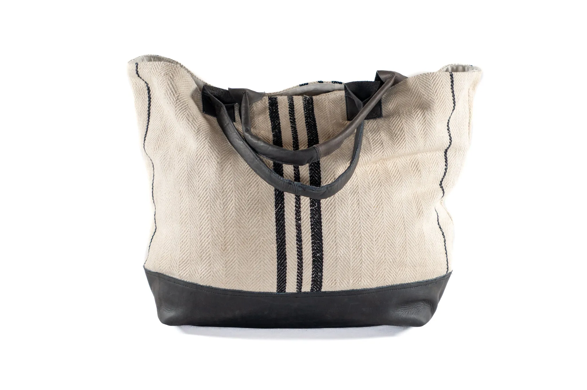 Bag: Handwoven antique Hungarian hemp - BG126