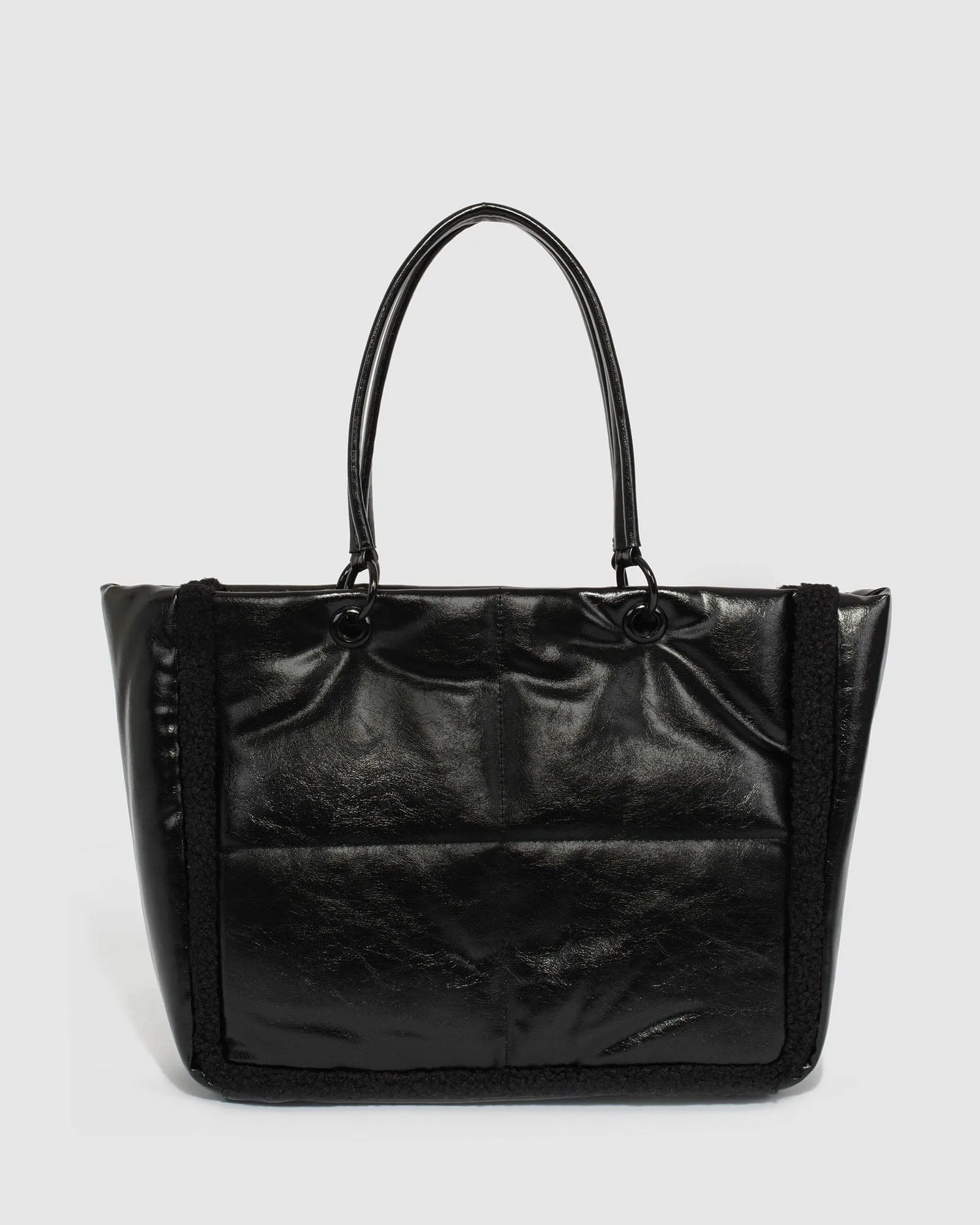 Black Rachel Chain Tote Bag