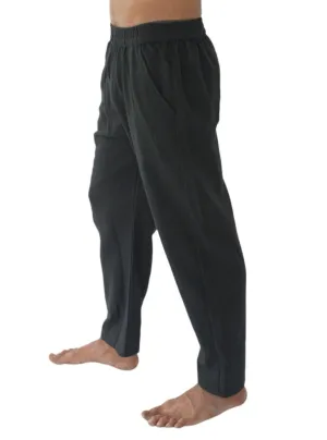 Black Unisex Organic Cotton Free Size Trousers