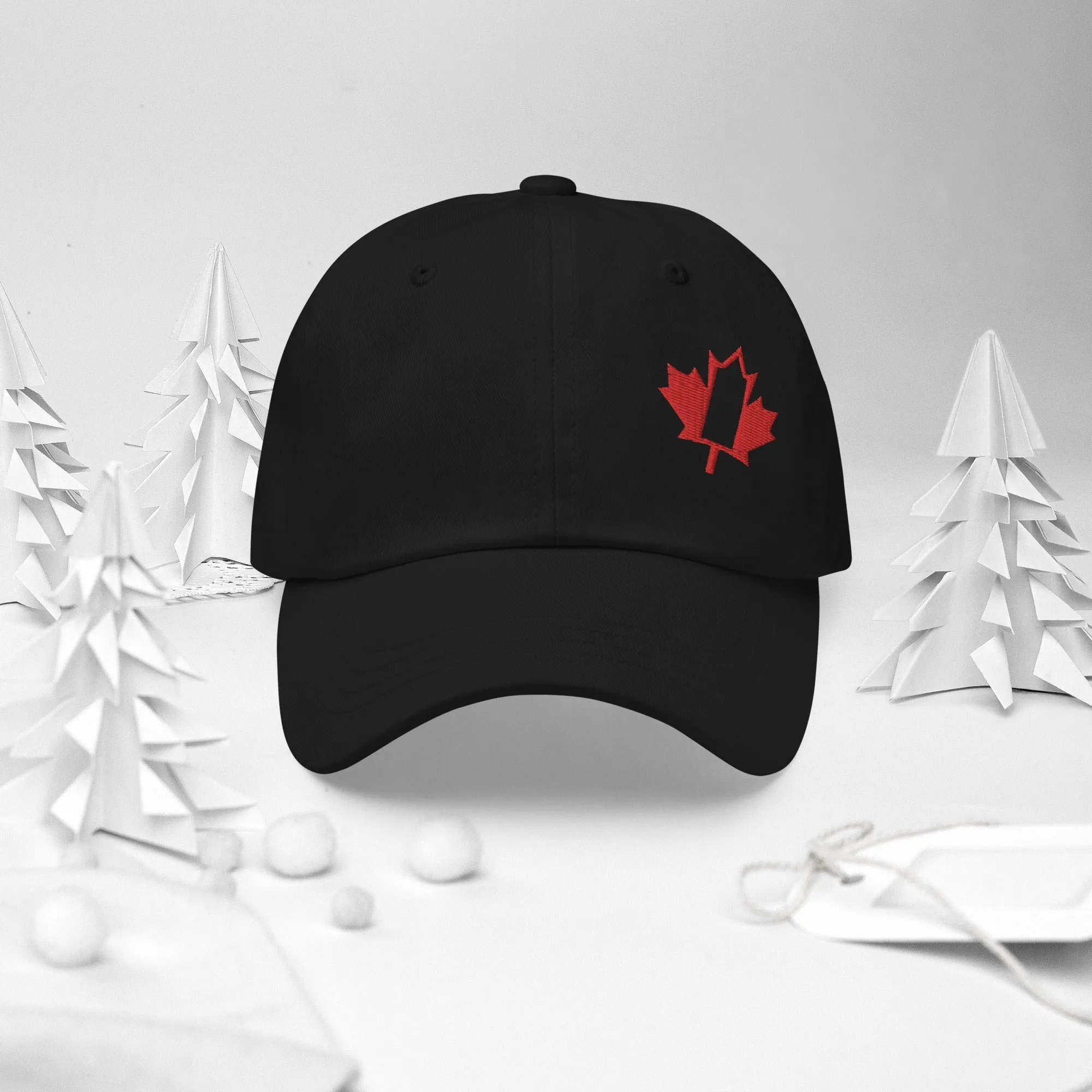 Canada Logo Embroidery Cap Unisex