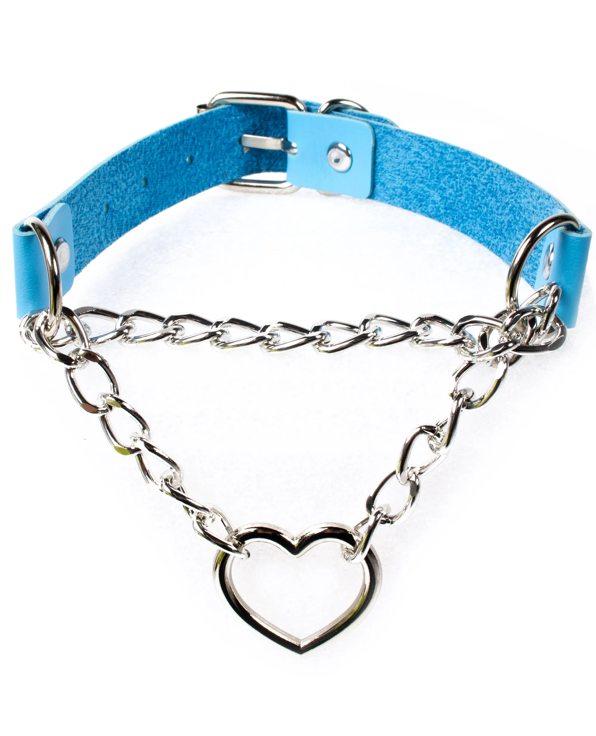 CHAIN HEART COLLAR - FUTURE LOVERS