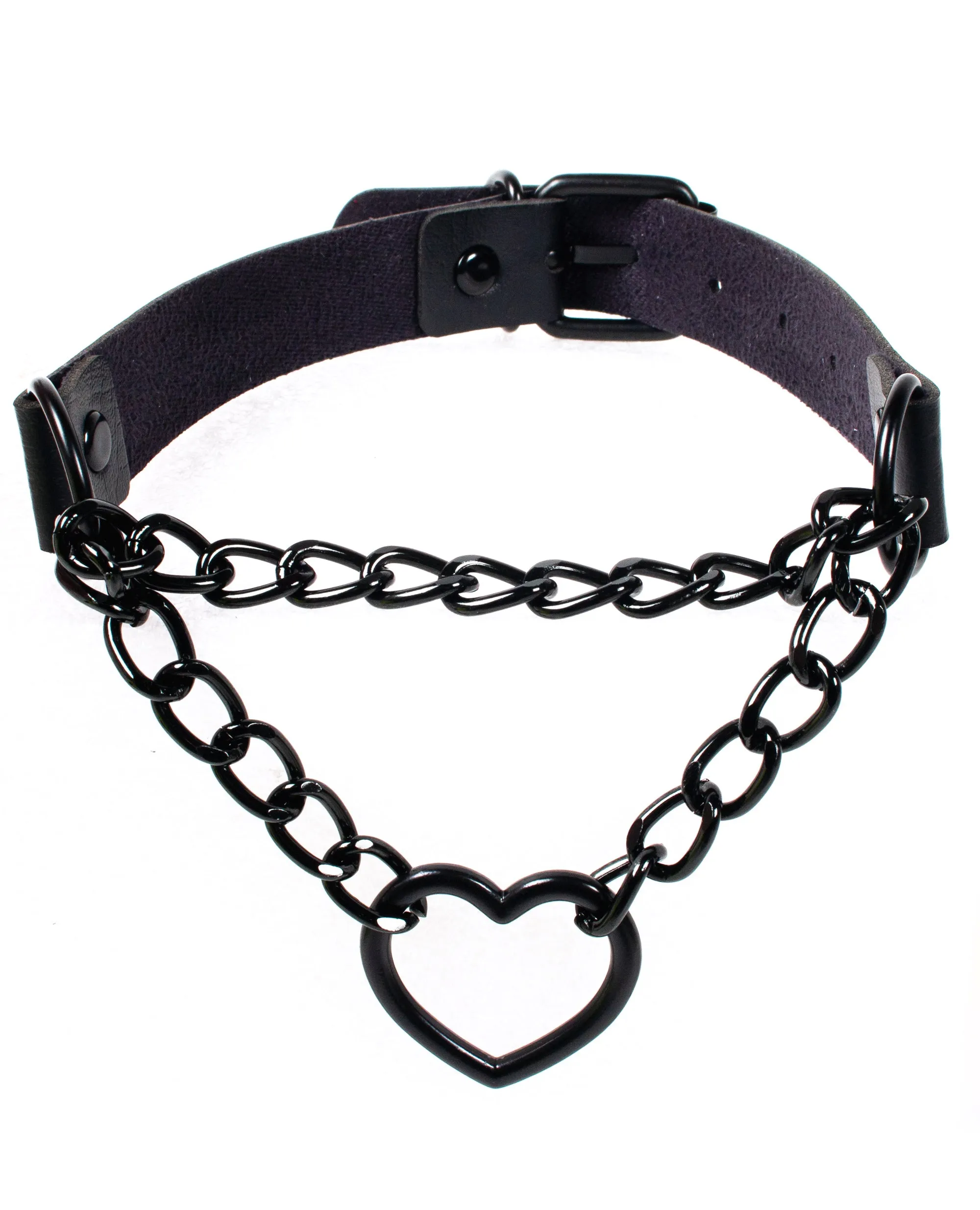 CHAIN HEART COLLAR - FUTURE LOVERS