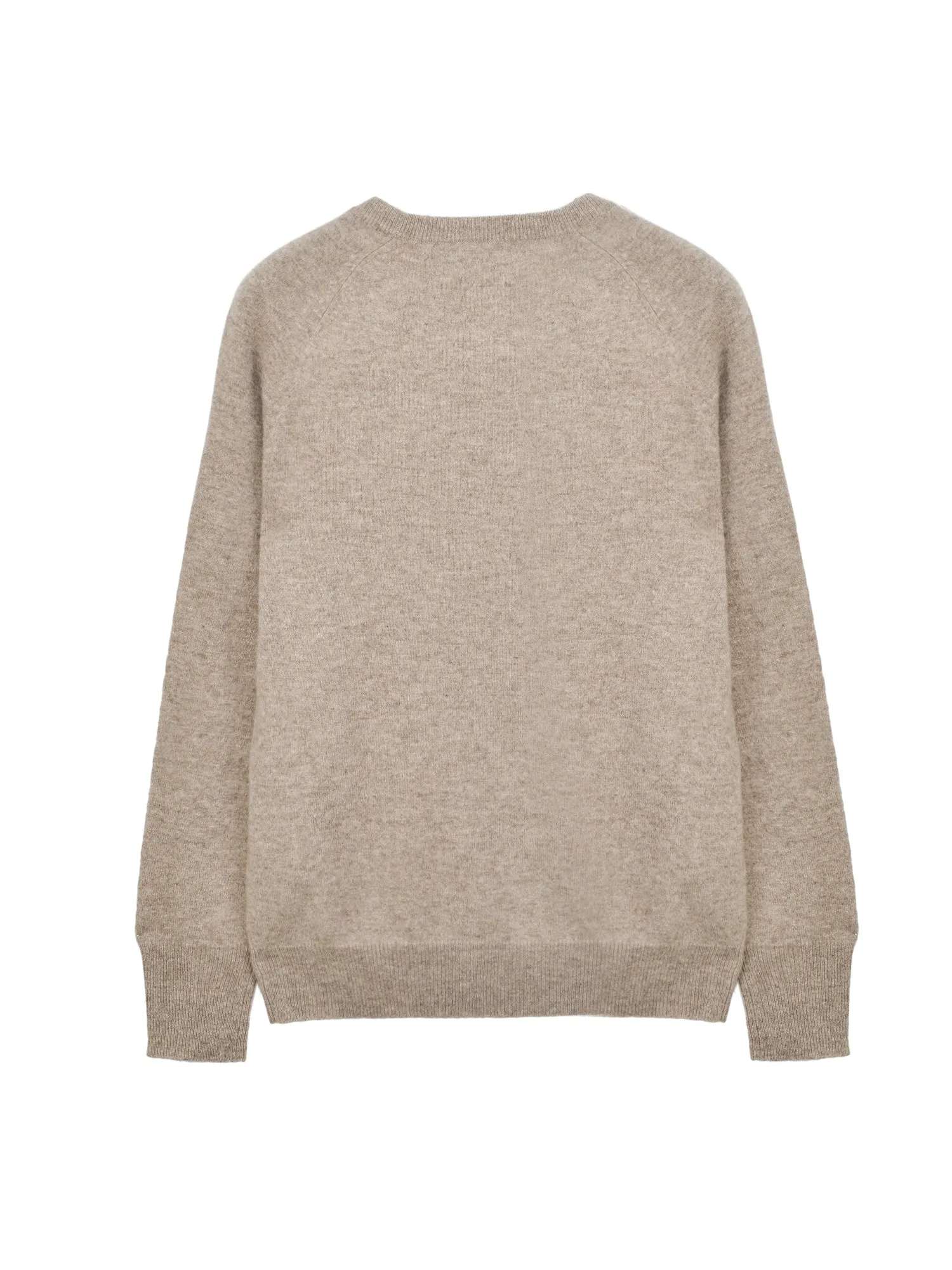 Classic Crew Neck Sweater_Beige