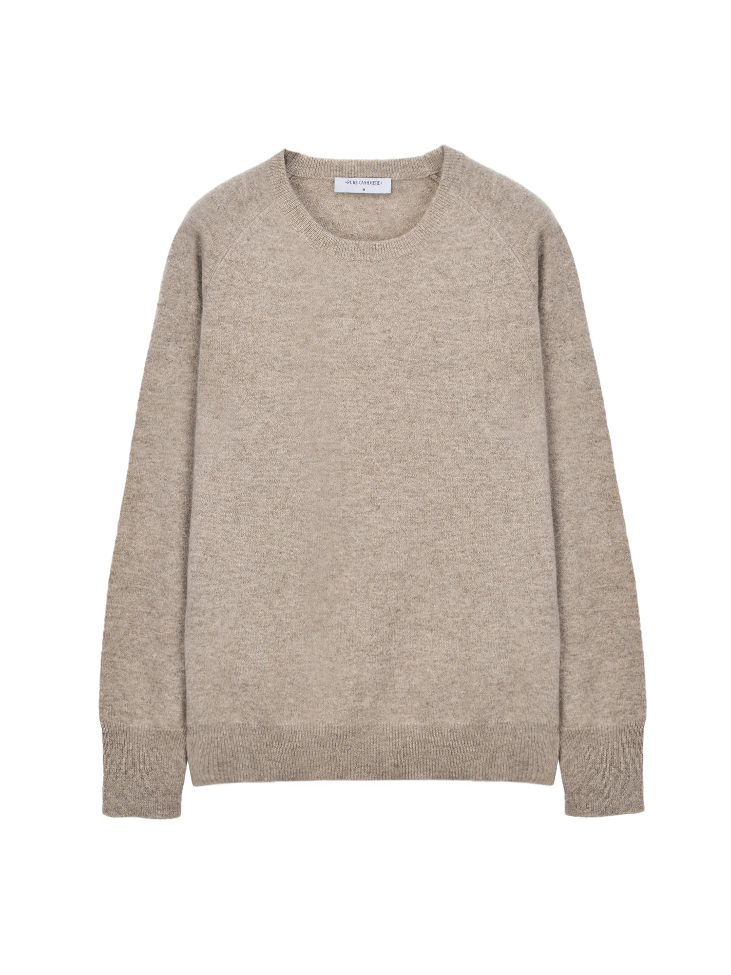 Classic Crew Neck Sweater_Beige