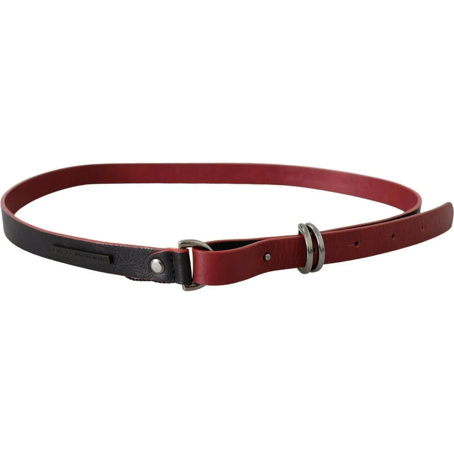 Costume National Elegant Dual-Tone Leather Belt