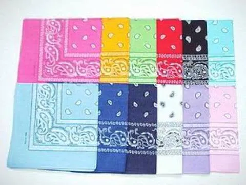 cotton bandanas Case of 300