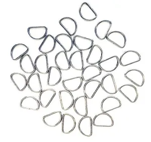 D-Rings - 1" - Silver