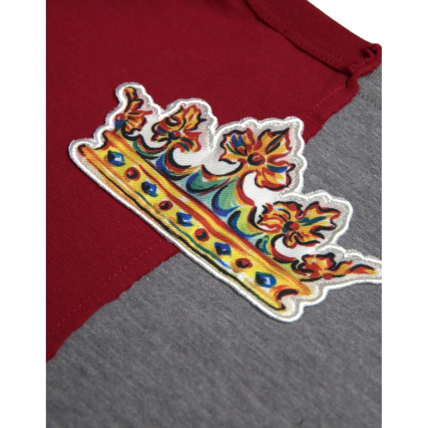 Dolce & Gabbana Multicolor Graphic Short Sleeve T-shirt