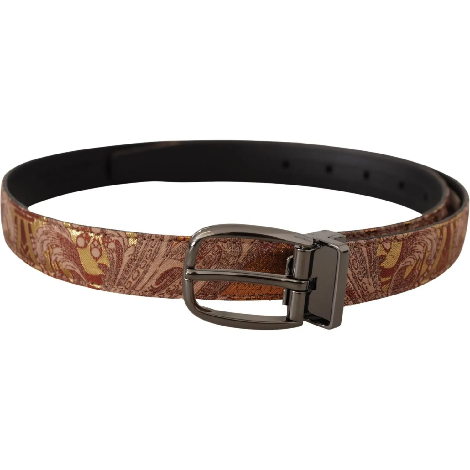 Dolce & Gabbana Multicolor Leather Signature Belt