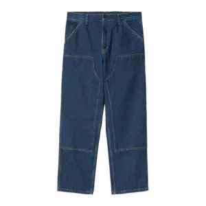 DOUBLE KNEE PANT / CARHARTT WIP / BLUE STONE WASHED