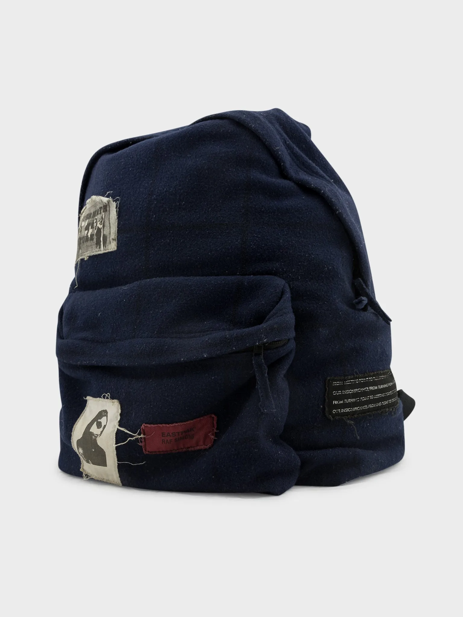 Eastpak Patched Wool Backpack