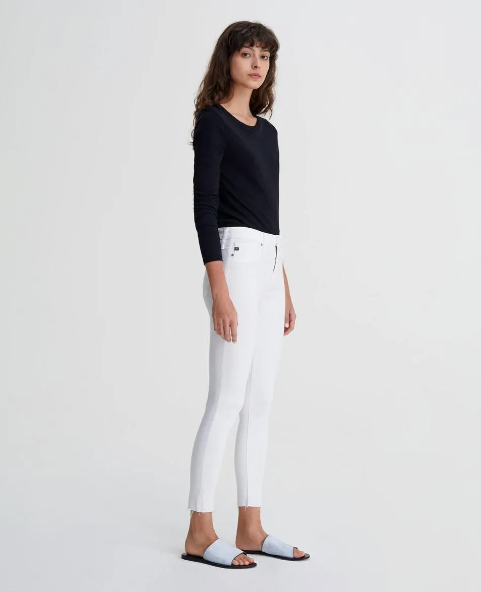 FARRAH SKINNY ANKLE WHITE