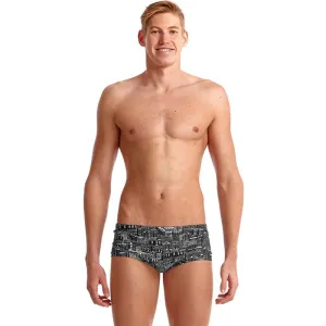 Funky Trunks - City Shadows - Mens Plain Front Trunks