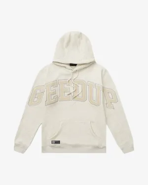 GEEDUP TEAM LOGO MARLE WHEAT HOODIE (NEW)