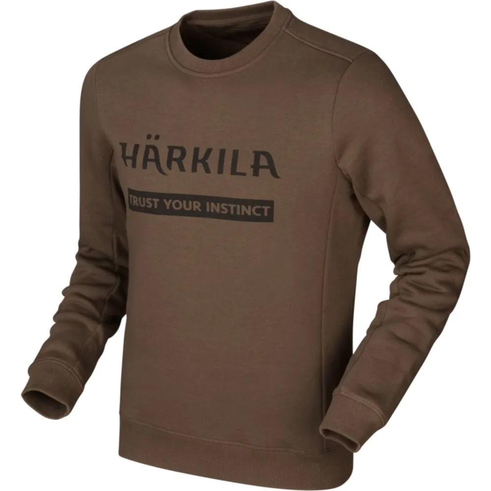 Harkila Sweatshirt Slate Brown by Harkila