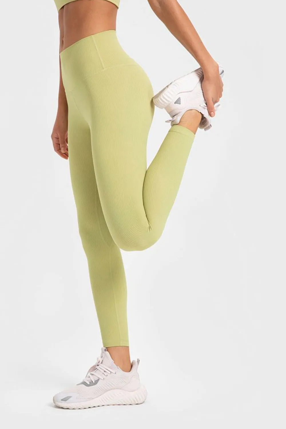 Highly Stretchy Wide Waistband Yoga Leggings