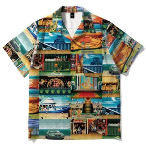 HUF HUF x Street Fighter Stages Resort Button-Up Shirt