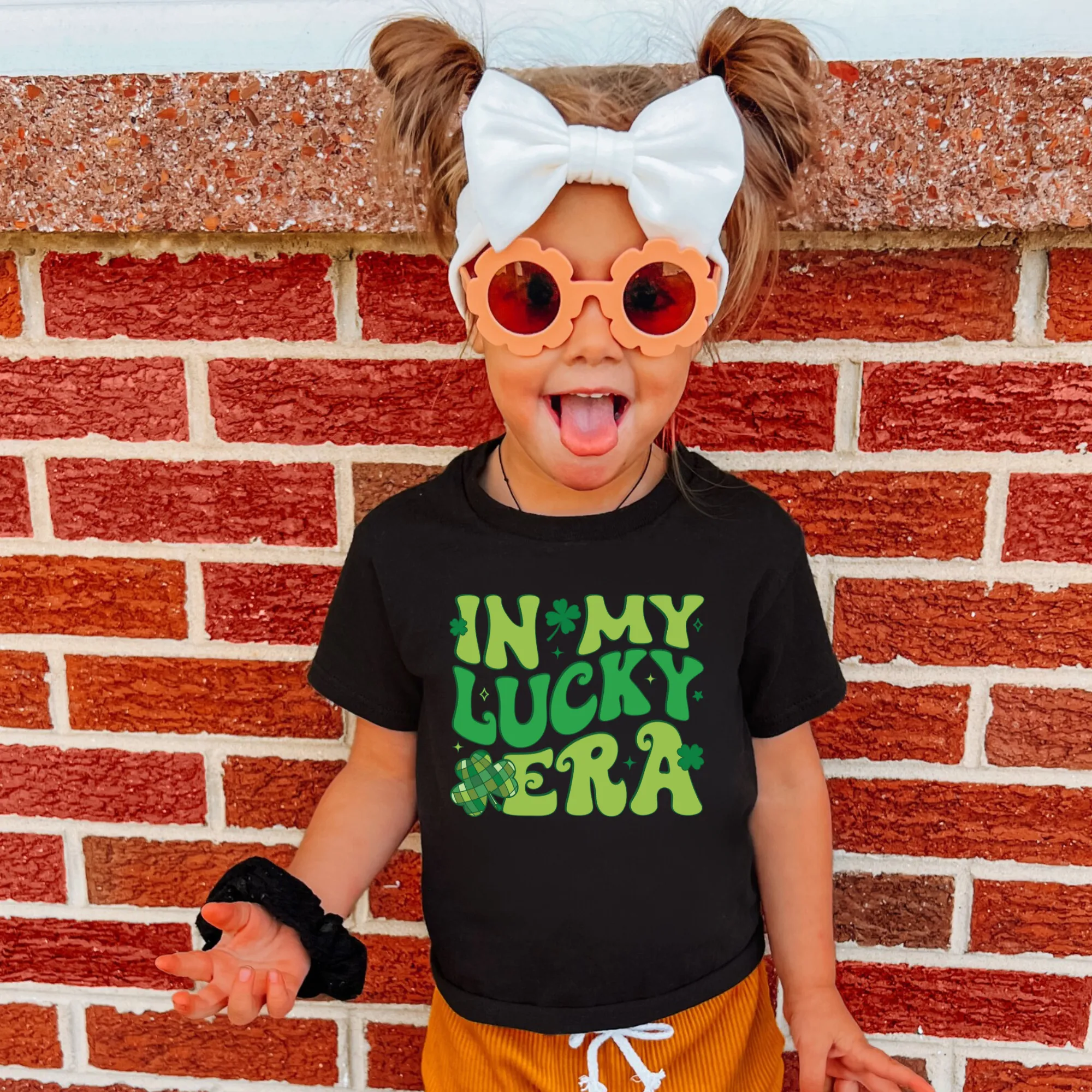 In My Lucky Era St. Patrick's Day Shirt for Girls