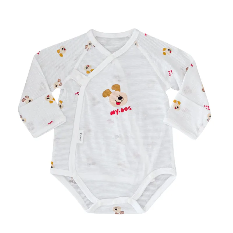 Infant Kimono Bodysuit - My dog