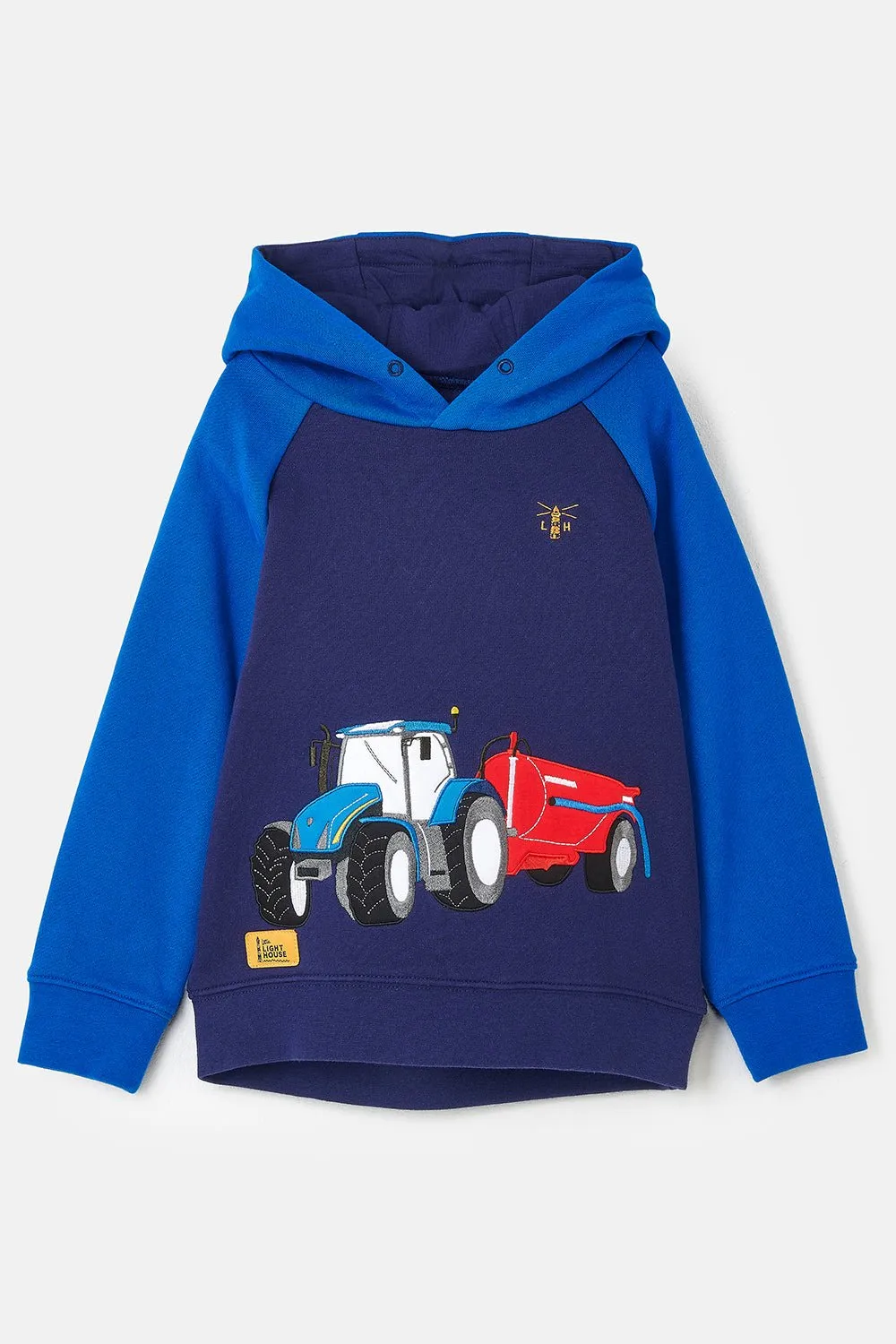 Jack Hoodie - Blue Tractor Slurry