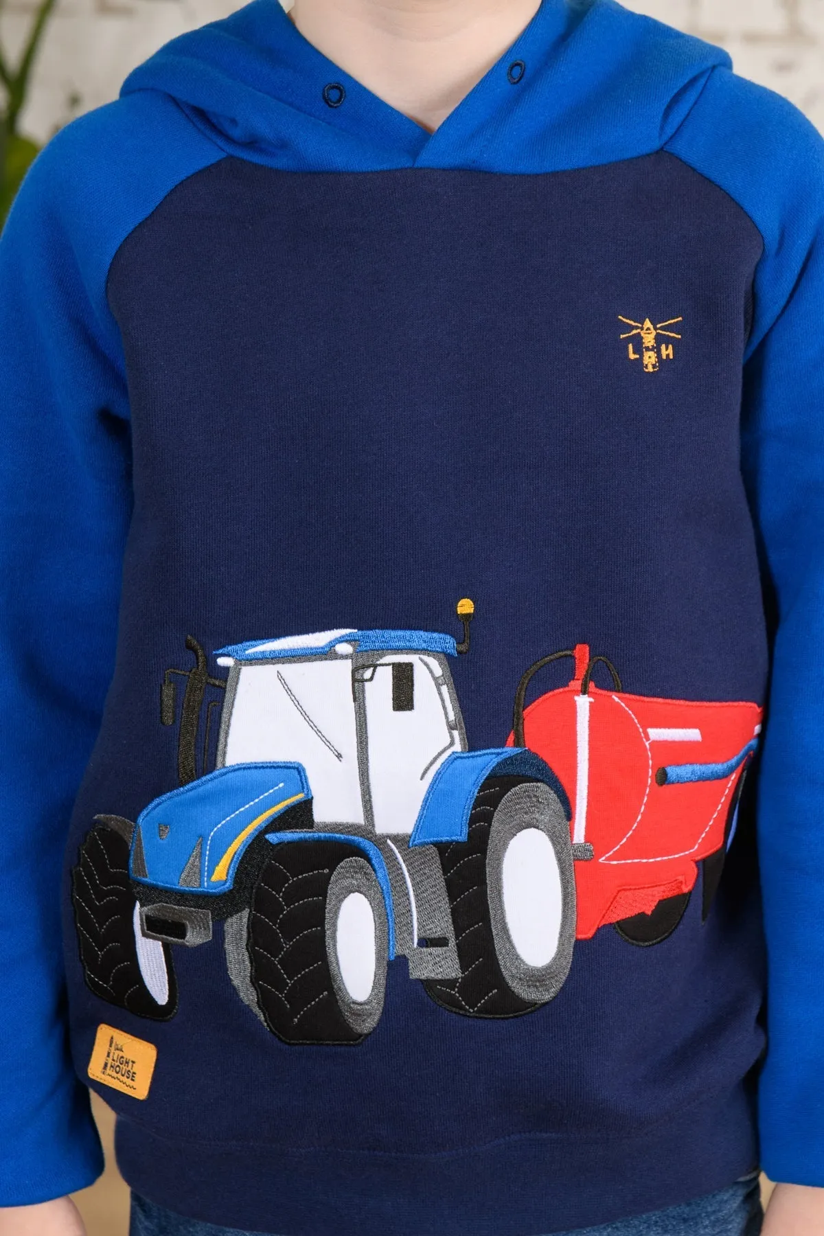 Jack Hoodie - Blue Tractor Slurry