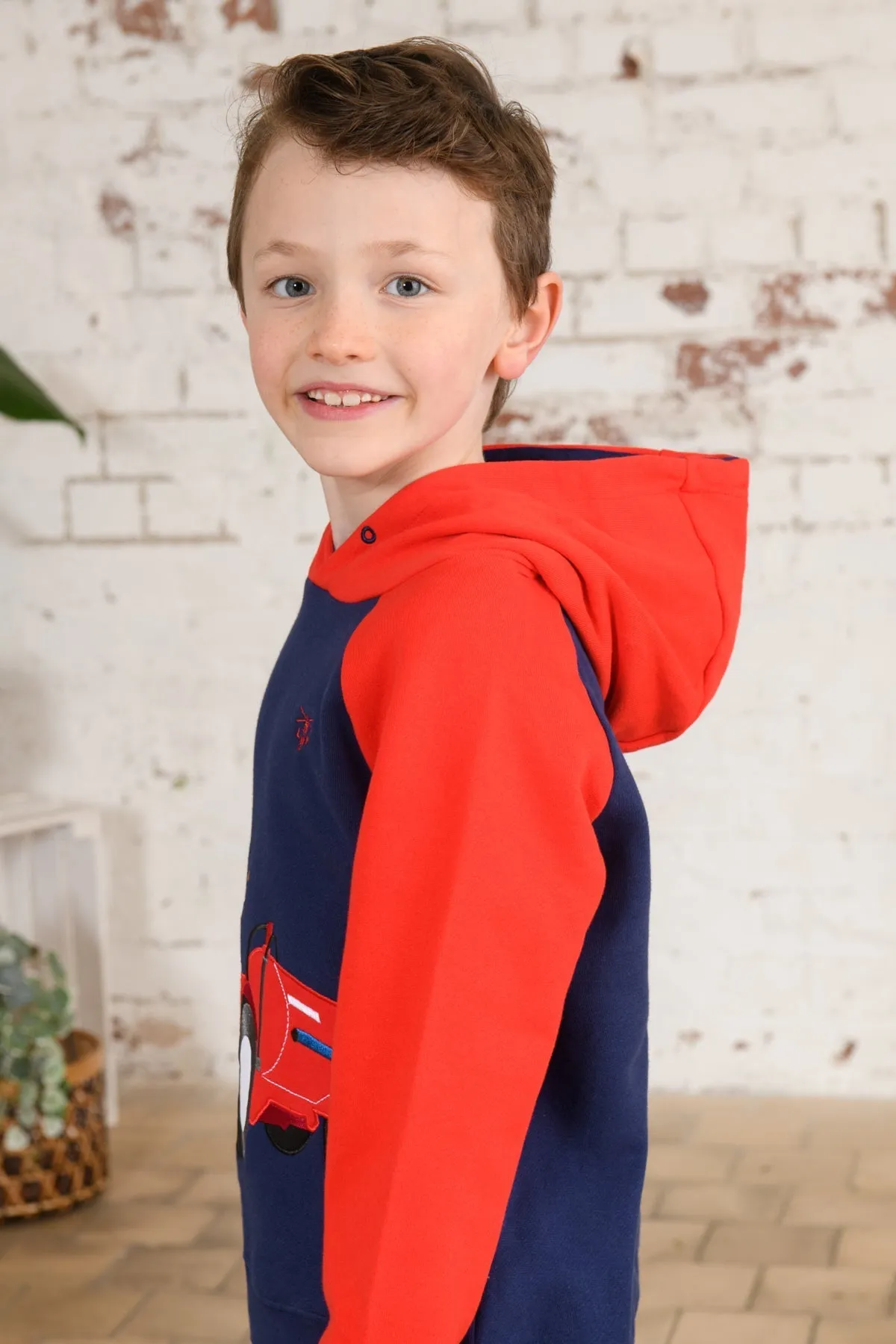 Jack Hoodie - Red Tractor Slurry