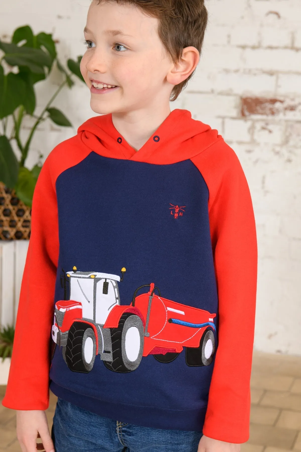 Jack Hoodie - Red Tractor Slurry