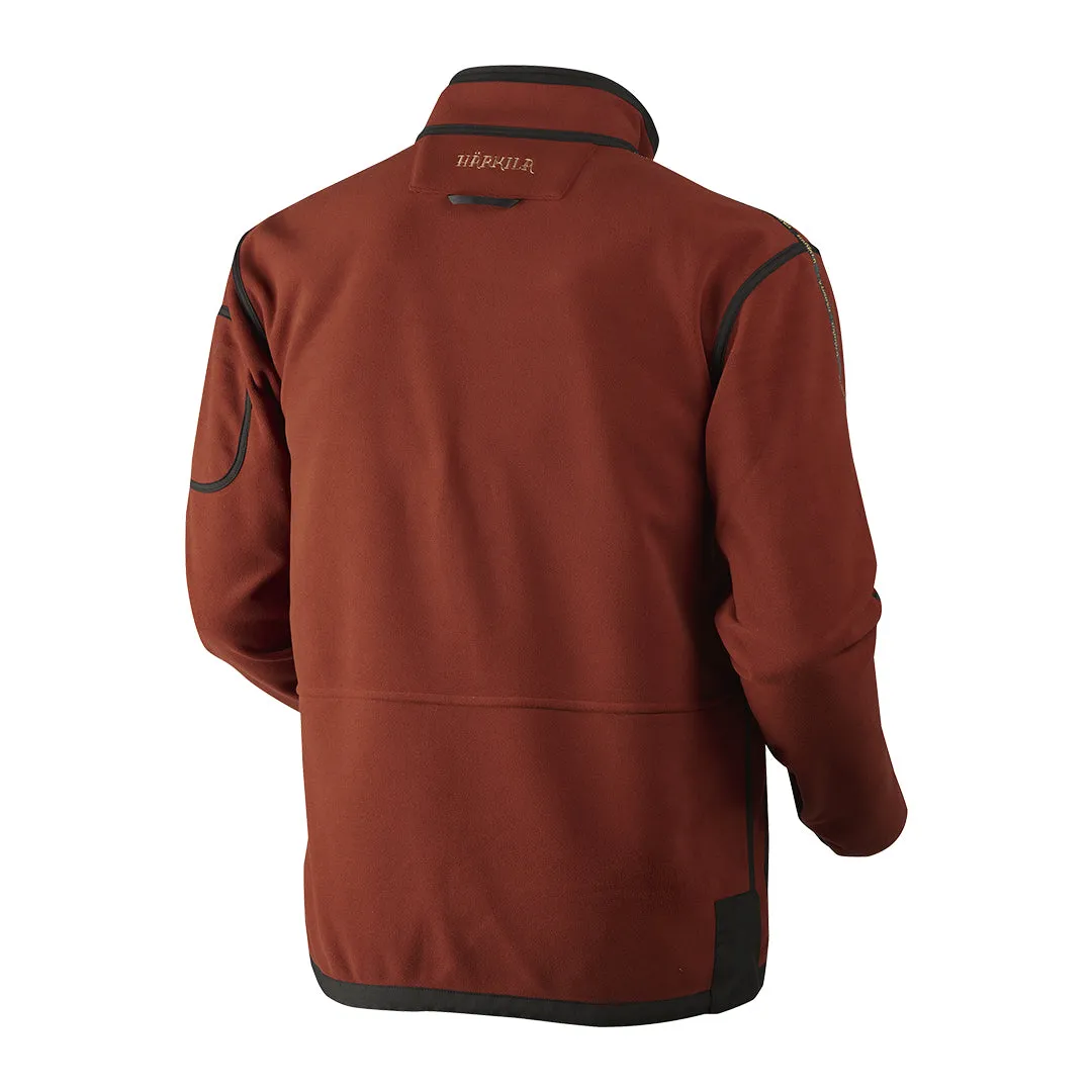 Kamko Reversible Fleece Burnt Orange/Shadow Brown by Harkila