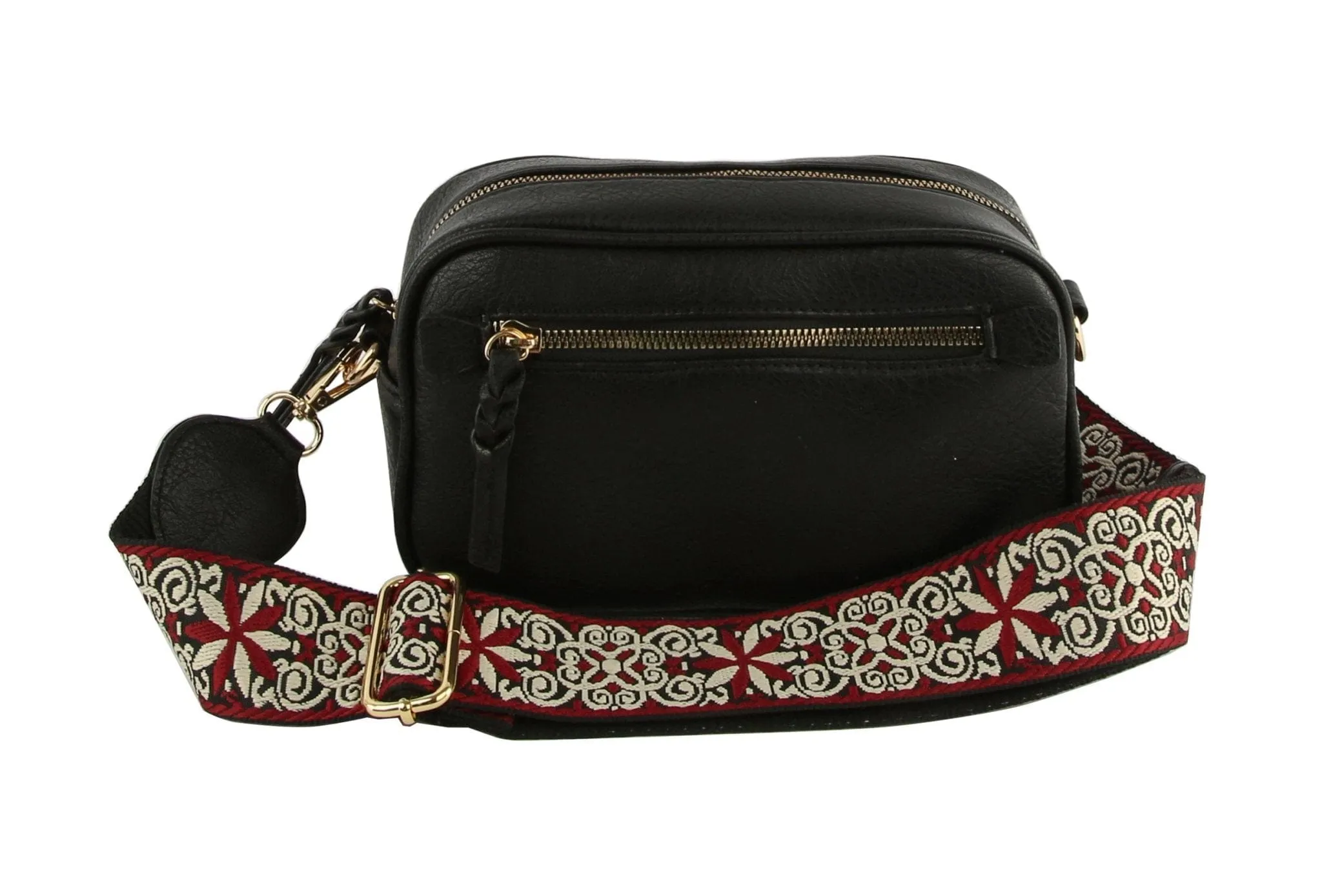 LQF052 Boho Guitar Strap Crossbody Bag