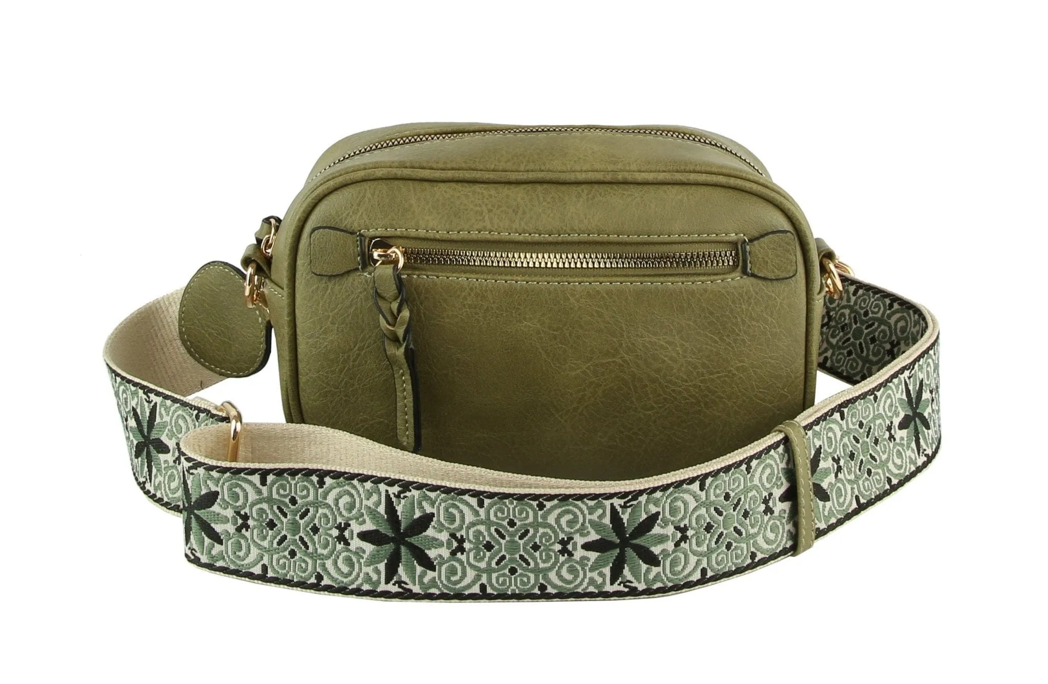 LQF052 Boho Guitar Strap Crossbody Bag