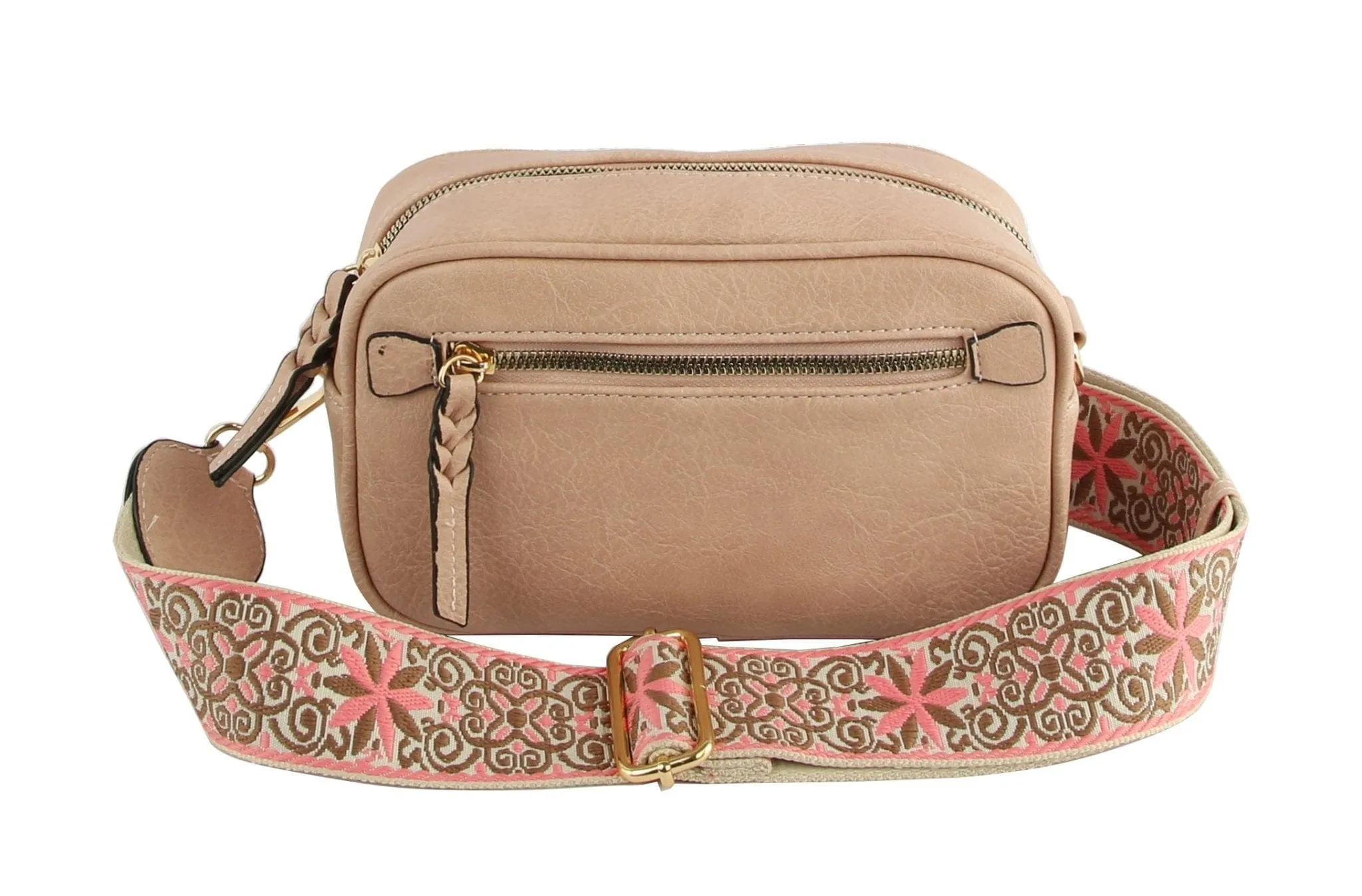 LQF052 Boho Guitar Strap Crossbody Bag