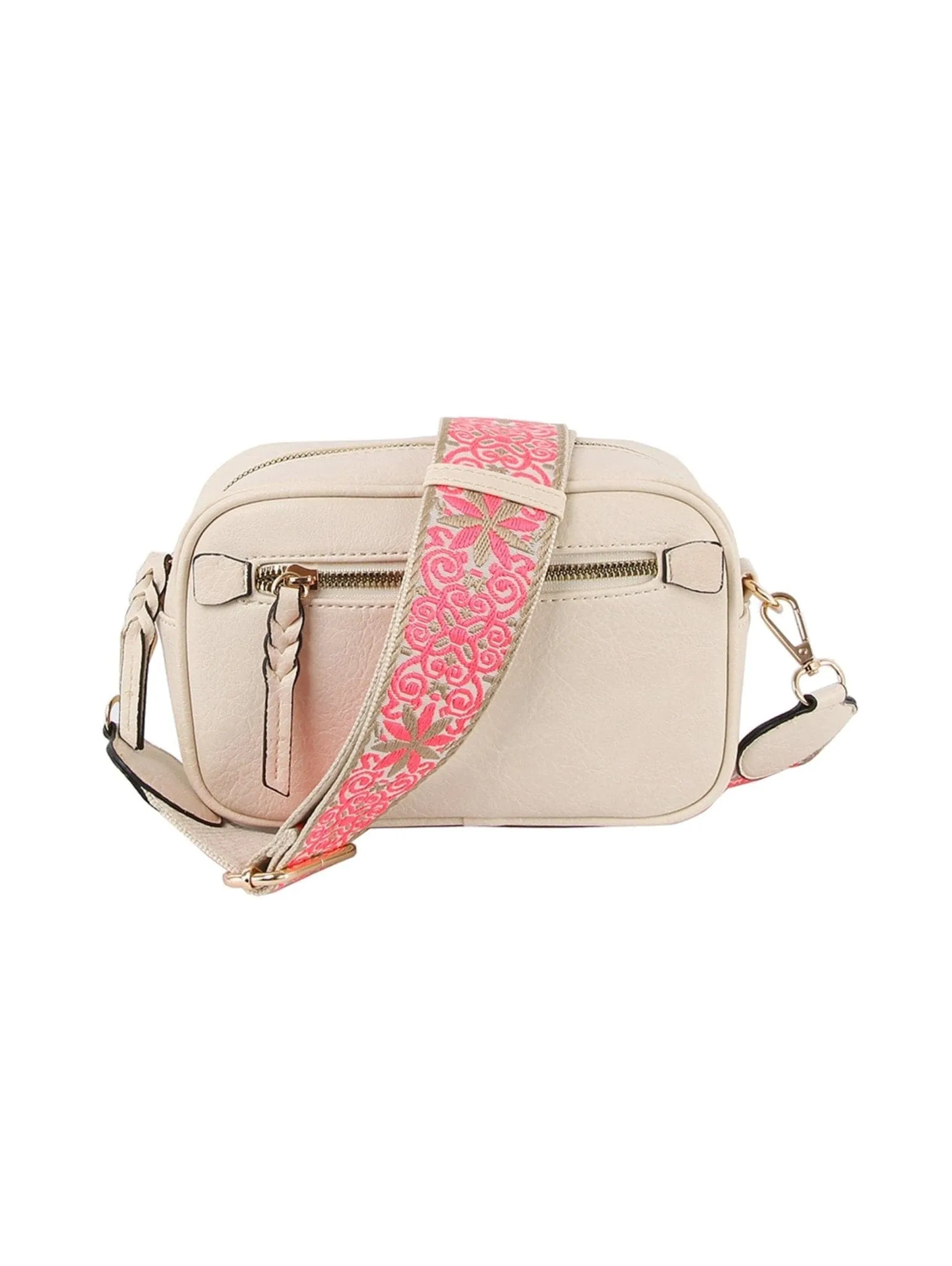 LQF052 Boho Guitar Strap Crossbody Bag