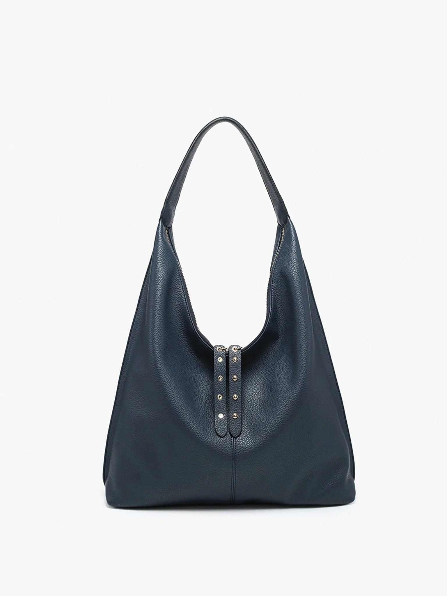 M2621 Tori Slouchy Hobo Bag With Stud Details