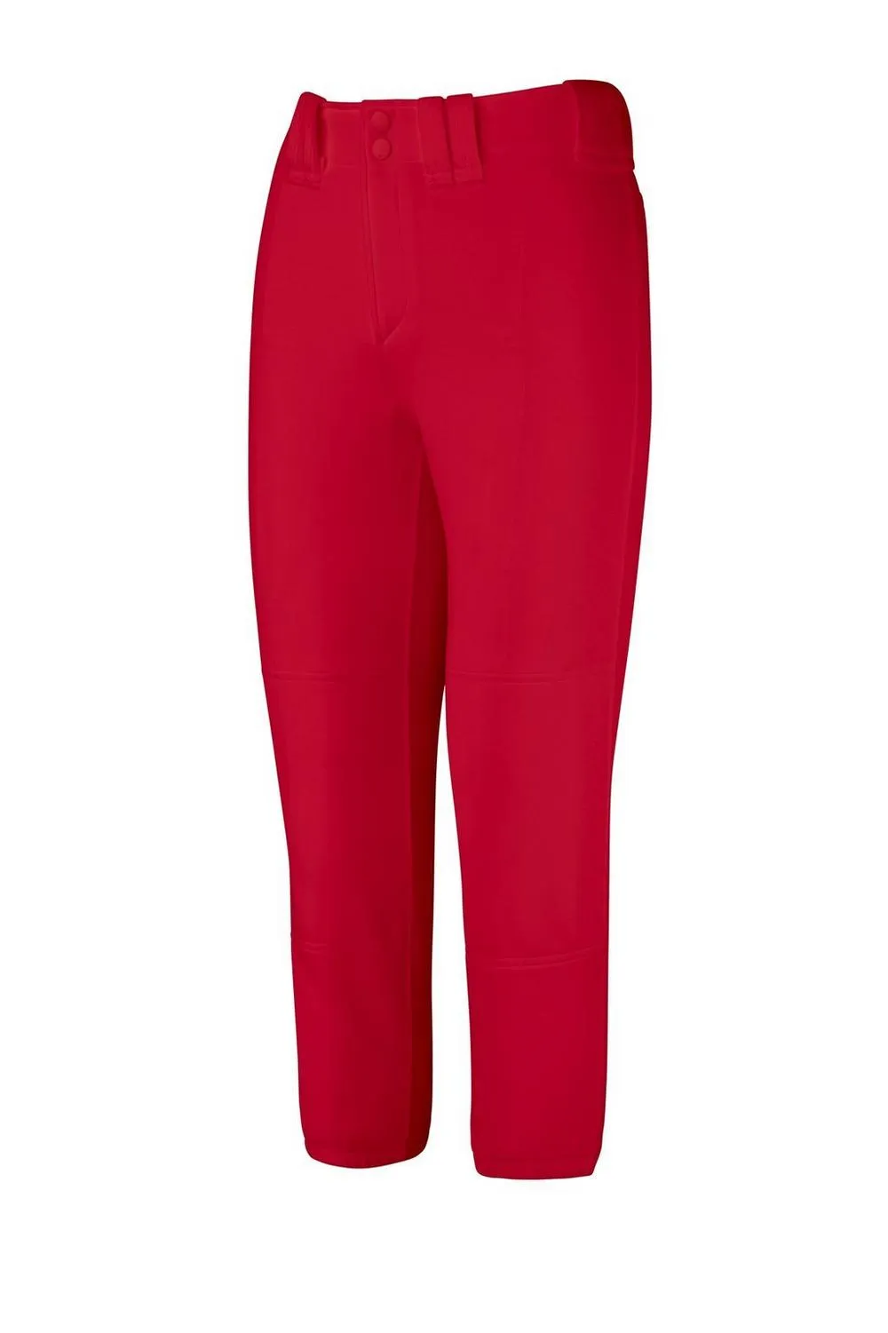 Mizuno Belted Softball Pant Red- Softball Pant