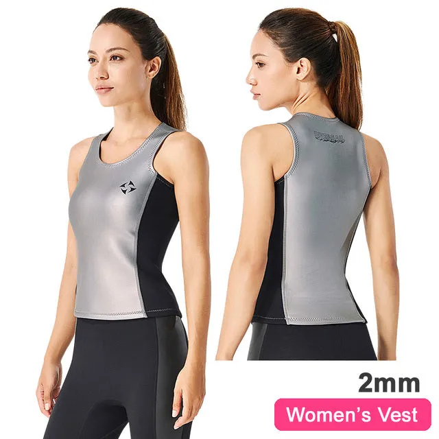 Neoprene Vest for Women | 2mm Sleeveless - quick dry