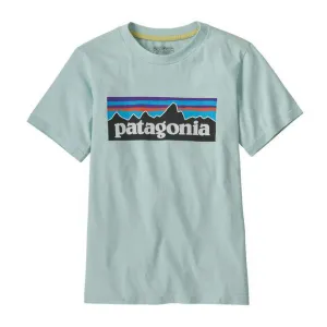 Patagonia Kids P-6 Logo T-Shirt Wispy Green