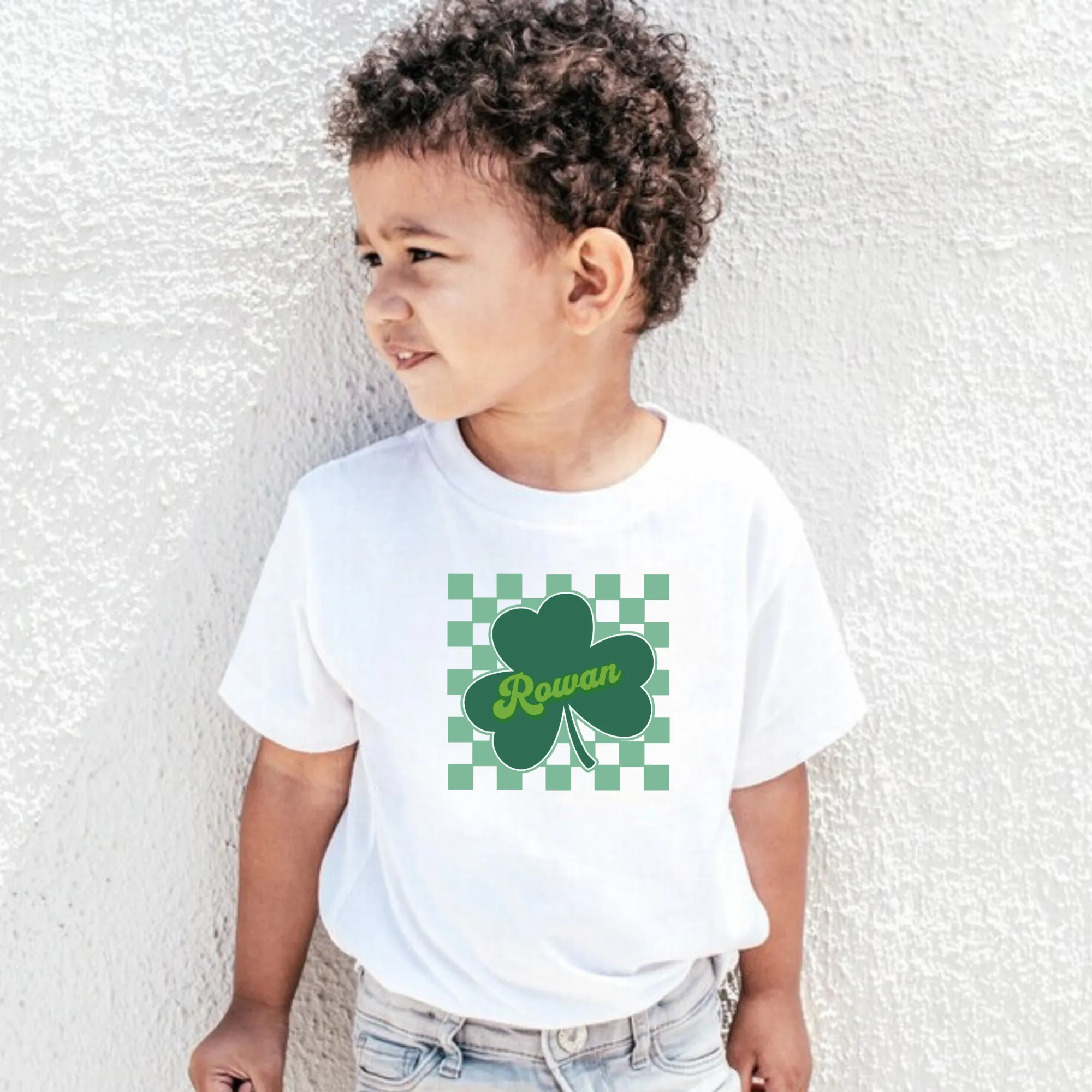 Personalized St. Patrick's Day Shamrock Shirt