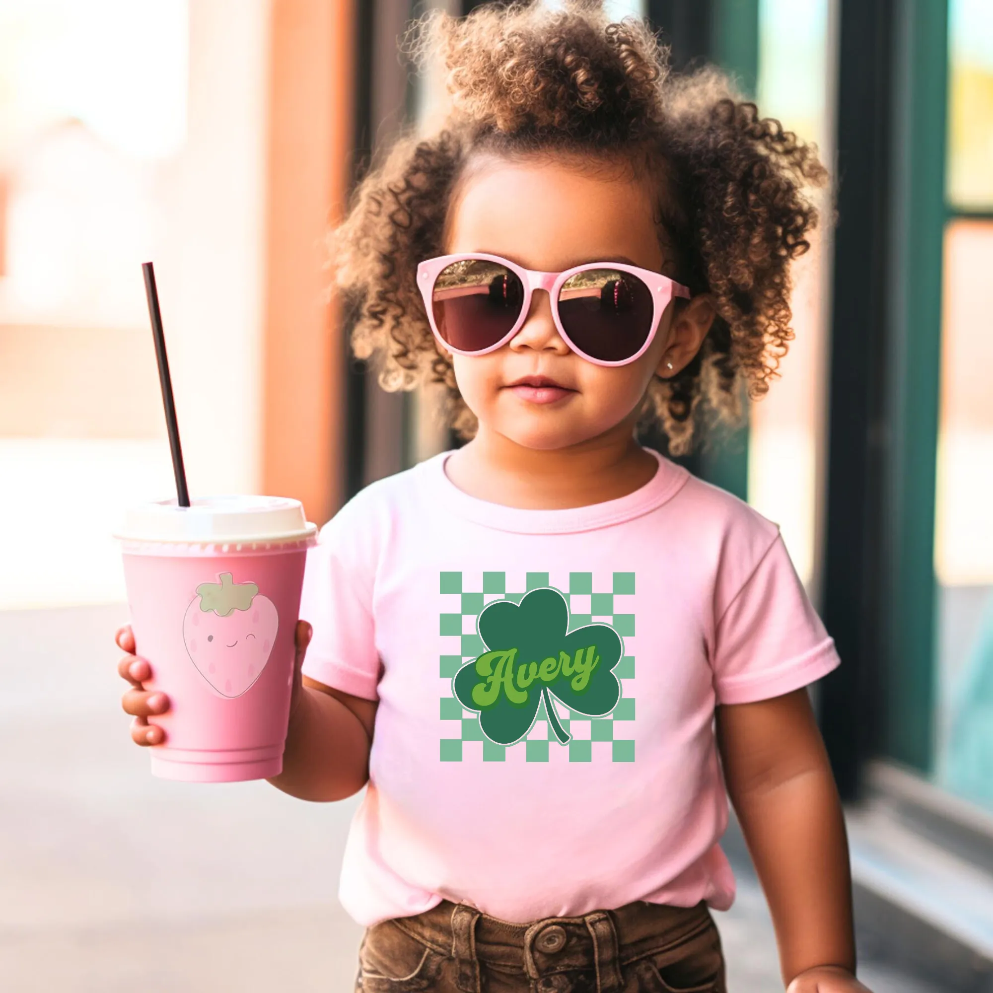 Personalized St. Patrick's Day Shamrock Shirt