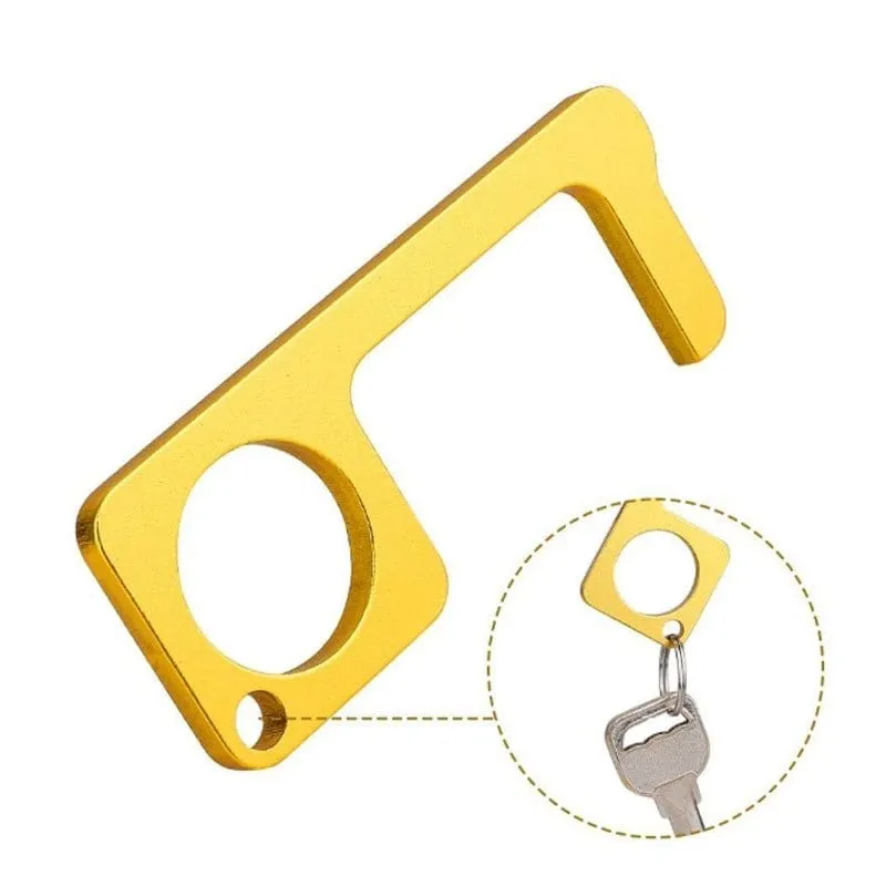 PK01 No-Contact Metal Safety Key Chain