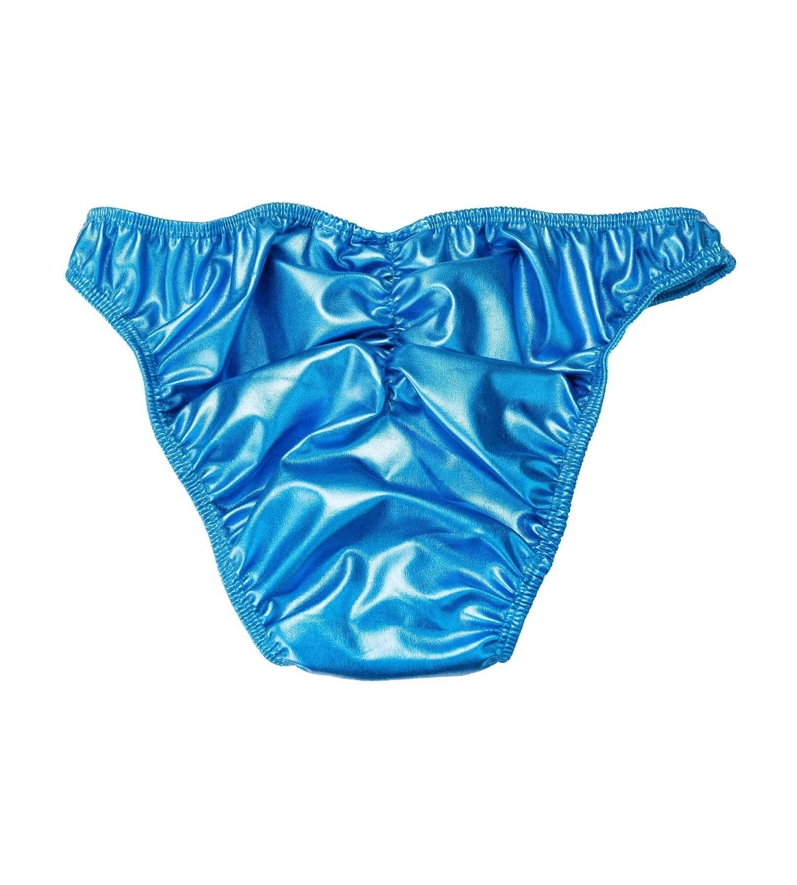 Pro Cut Posing Trunks with Scrunch - Electric Blue