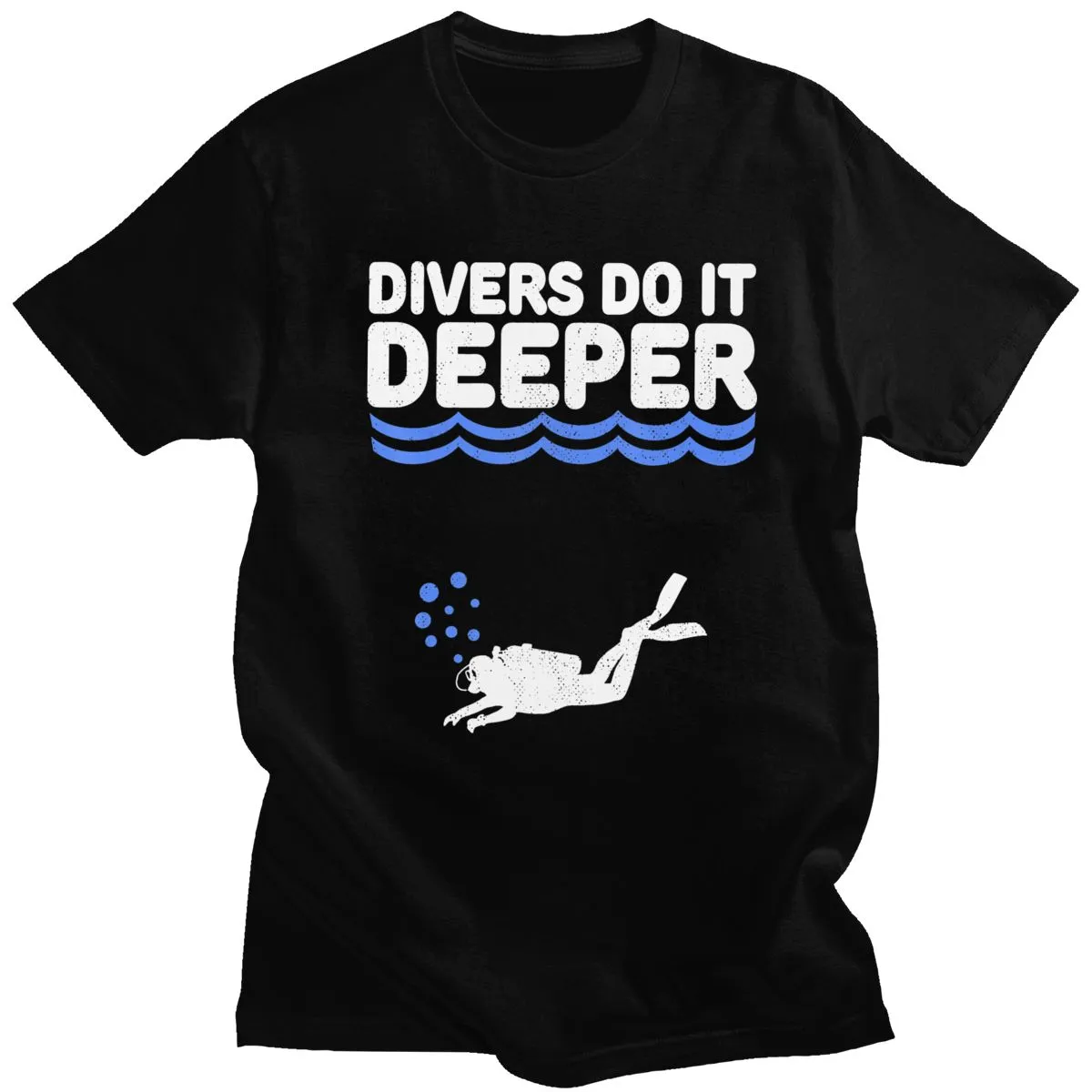 Scuba diving T-Shirt for Men | Divers Do It Deeper