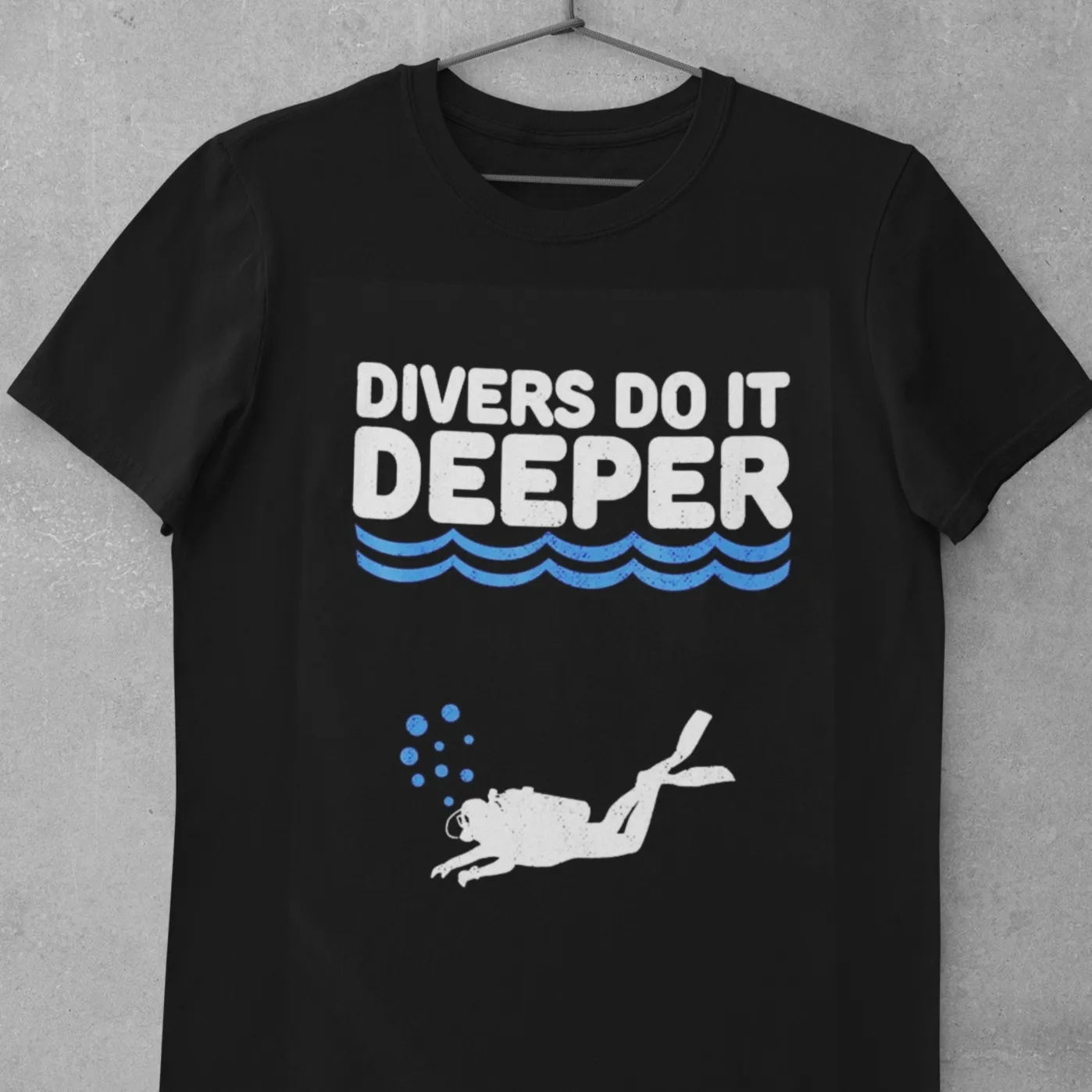 Scuba diving T-Shirt for Men | Divers Do It Deeper