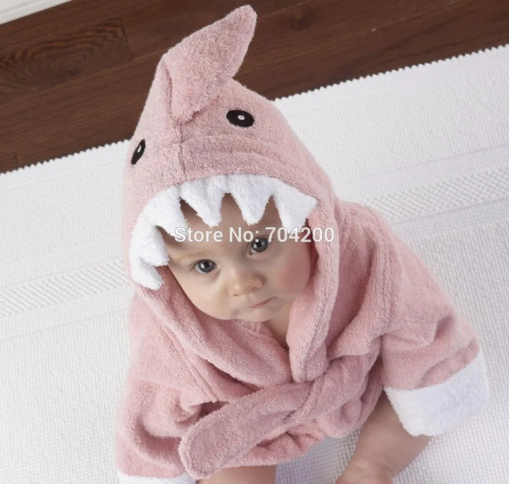 Shark Baby & Kids bathrobe - three colours